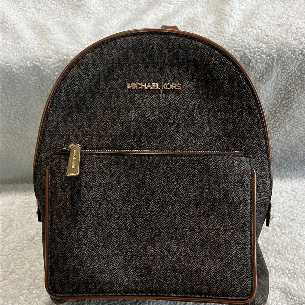 Michael Kors Brown Backpack